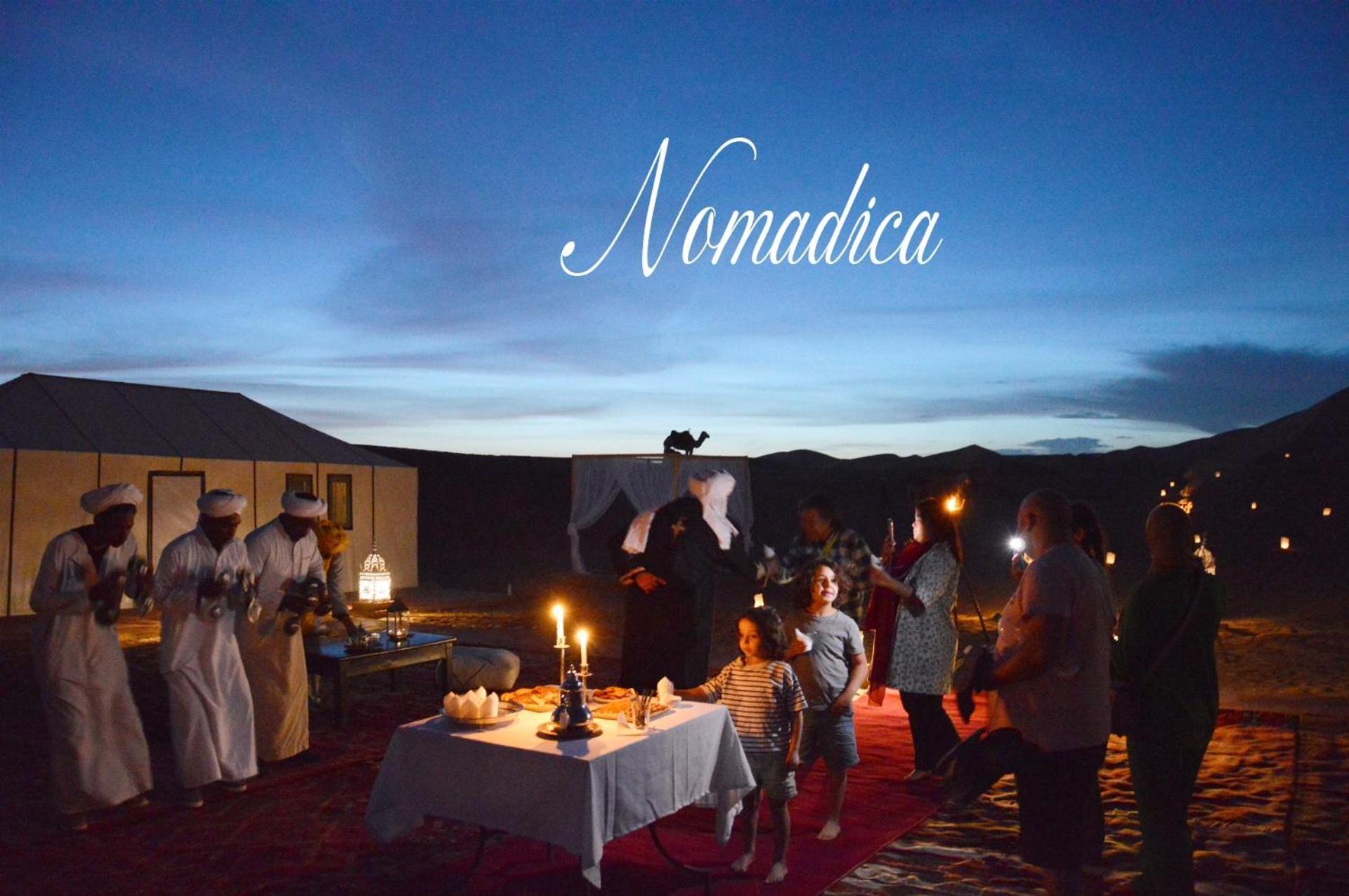 Hotel Nomadica Luxury Camp à Merzouga Extérieur photo