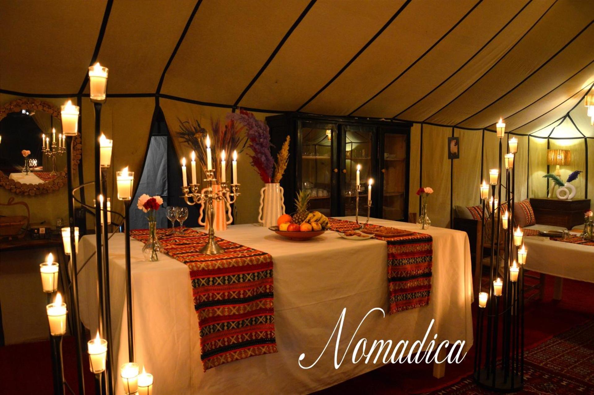 Hotel Nomadica Luxury Camp à Merzouga Extérieur photo