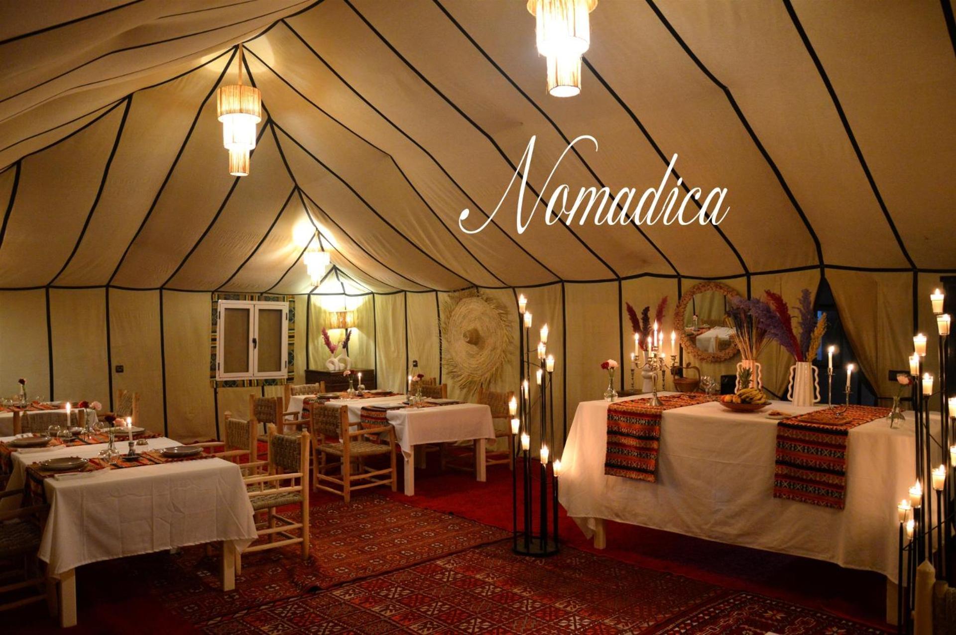 Hotel Nomadica Luxury Camp à Merzouga Extérieur photo