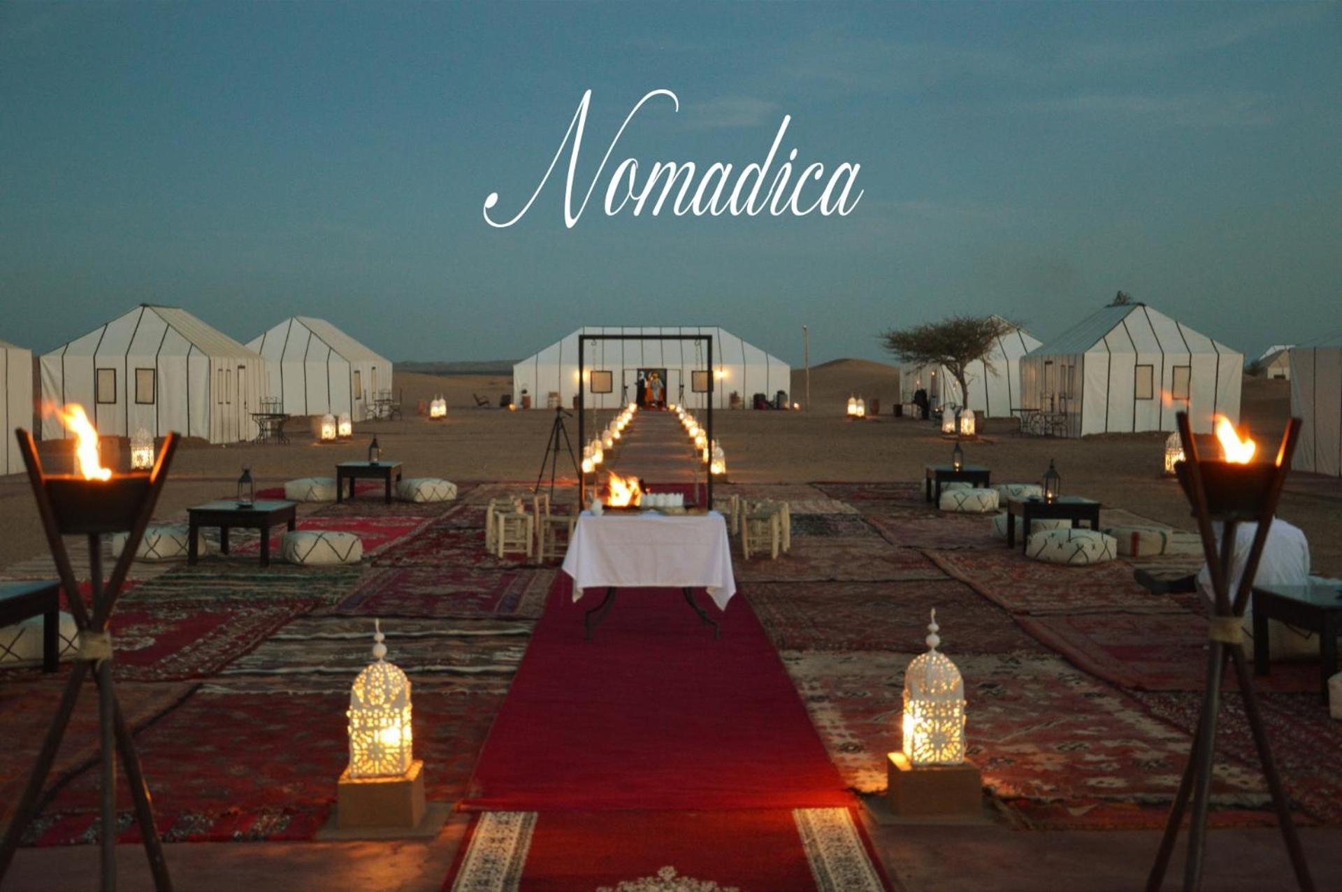 Hotel Nomadica Luxury Camp à Merzouga Extérieur photo