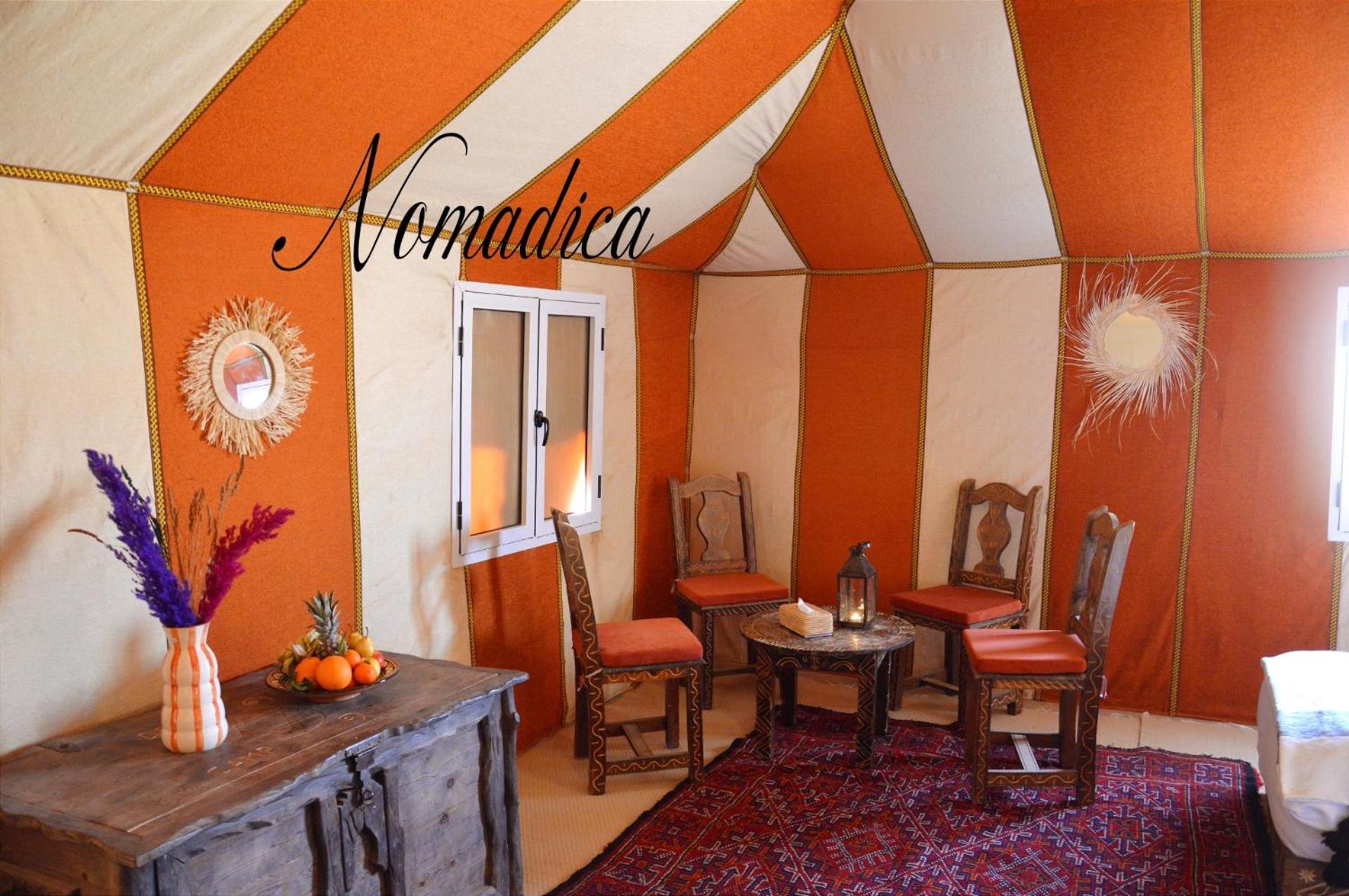 Hotel Nomadica Luxury Camp à Merzouga Extérieur photo