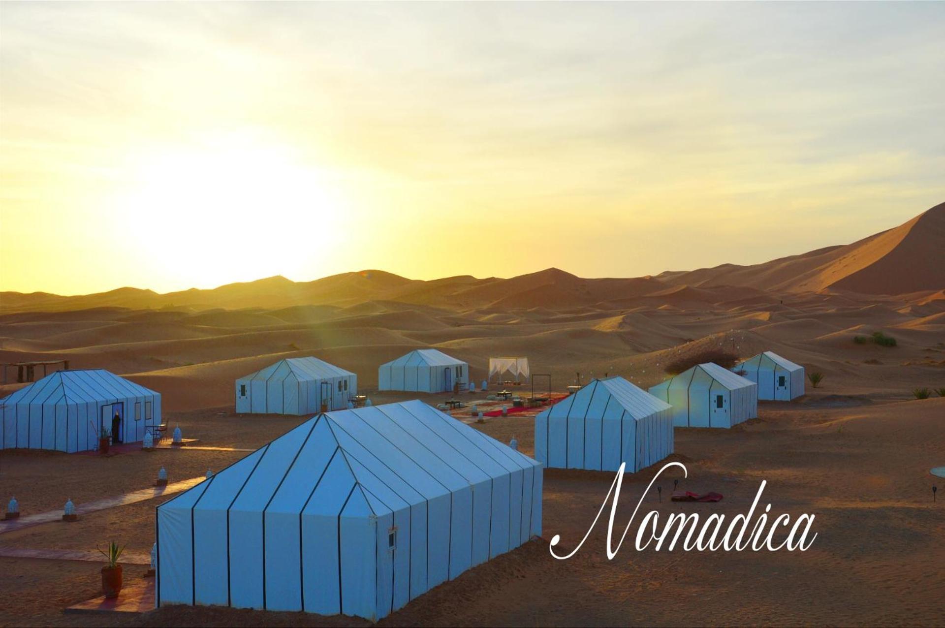 Hotel Nomadica Luxury Camp à Merzouga Extérieur photo