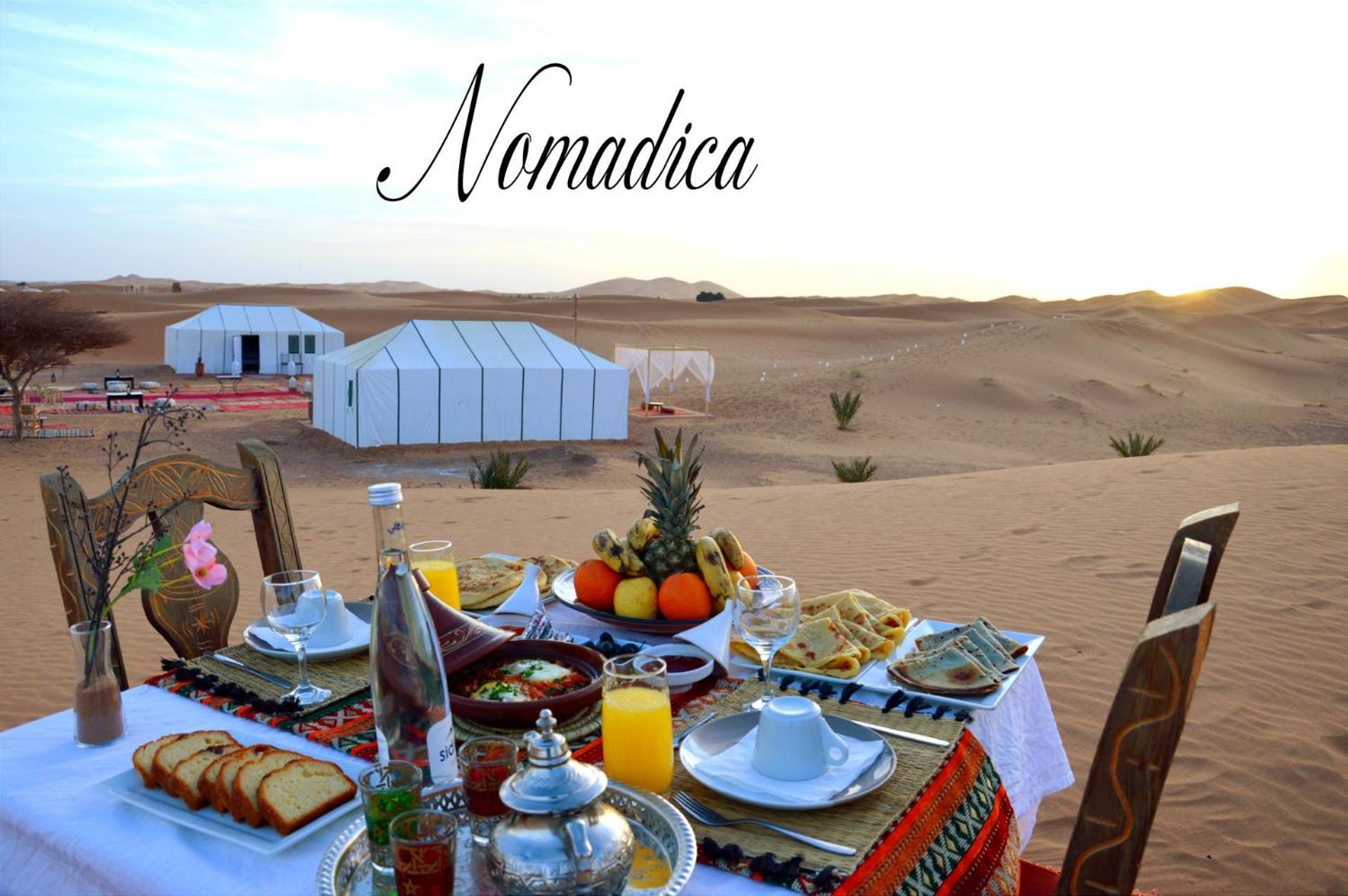 Hotel Nomadica Luxury Camp à Merzouga Extérieur photo