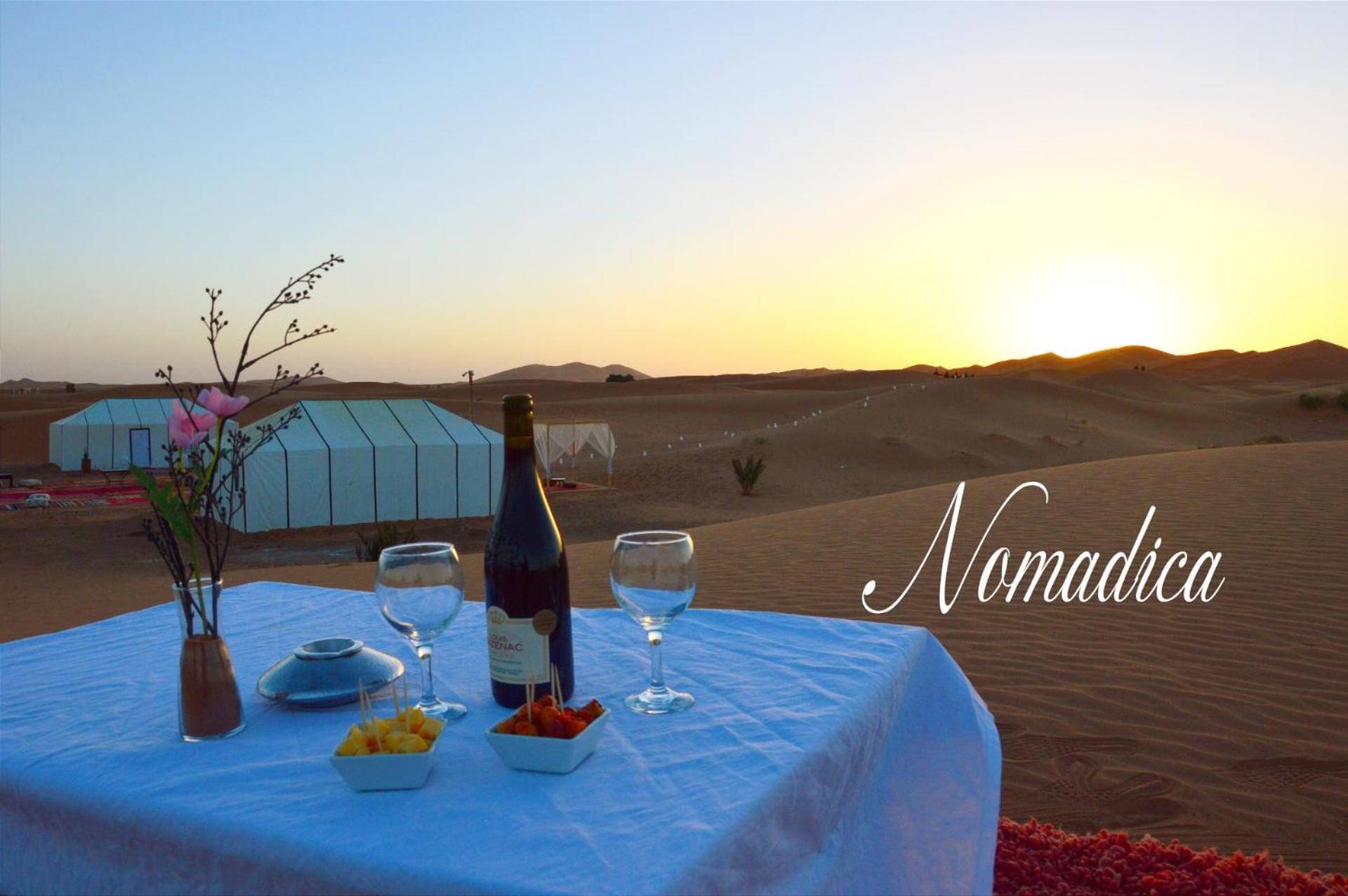 Hotel Nomadica Luxury Camp à Merzouga Extérieur photo