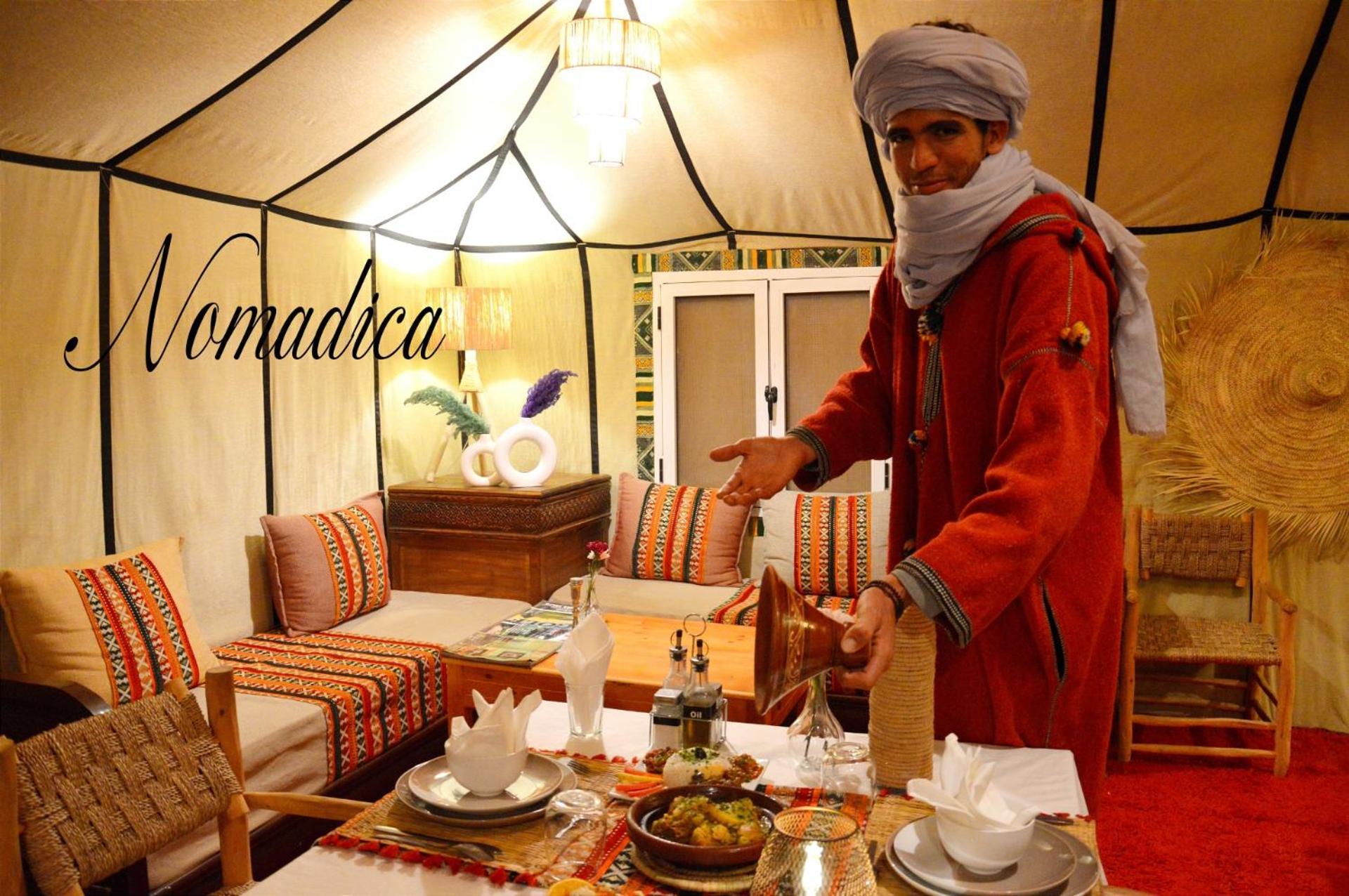 Hotel Nomadica Luxury Camp à Merzouga Extérieur photo